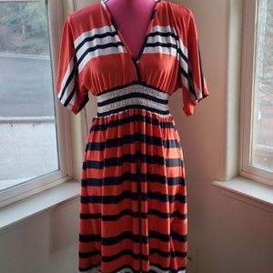 Striped Shift Dress